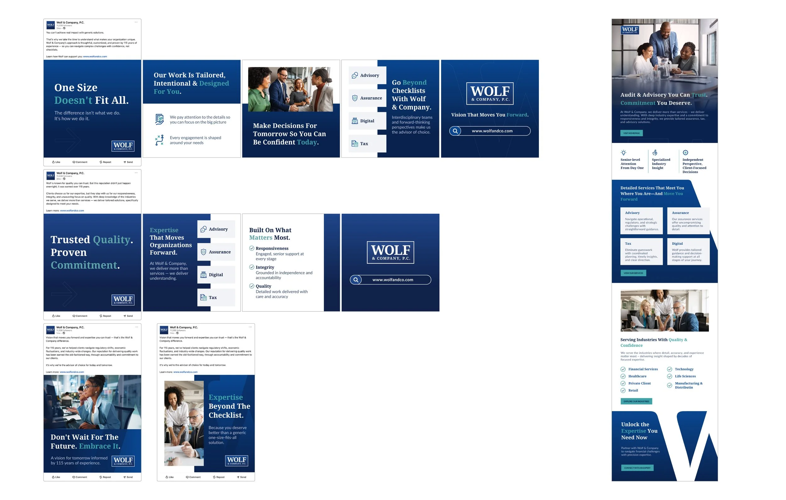 Brand Awareness Campaign Social Media Posts & Email