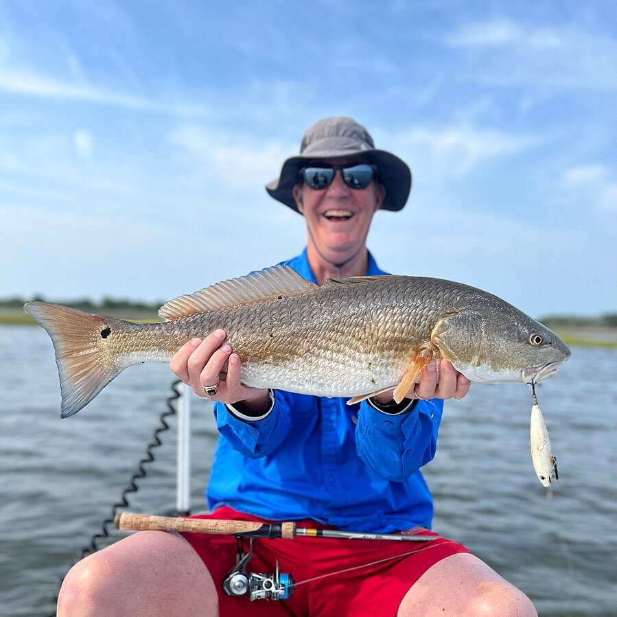 David on a healthy one this week. Topwater fishing is getting hot!