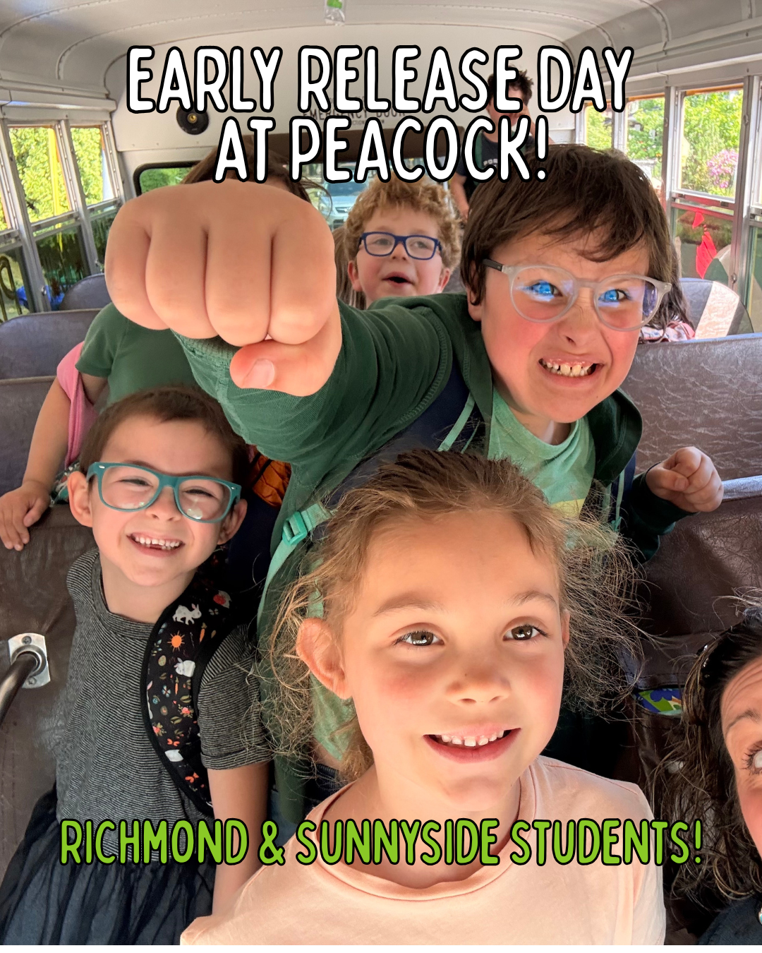 Early Release Day at PEACOCK (4011 SE Belmont Street)