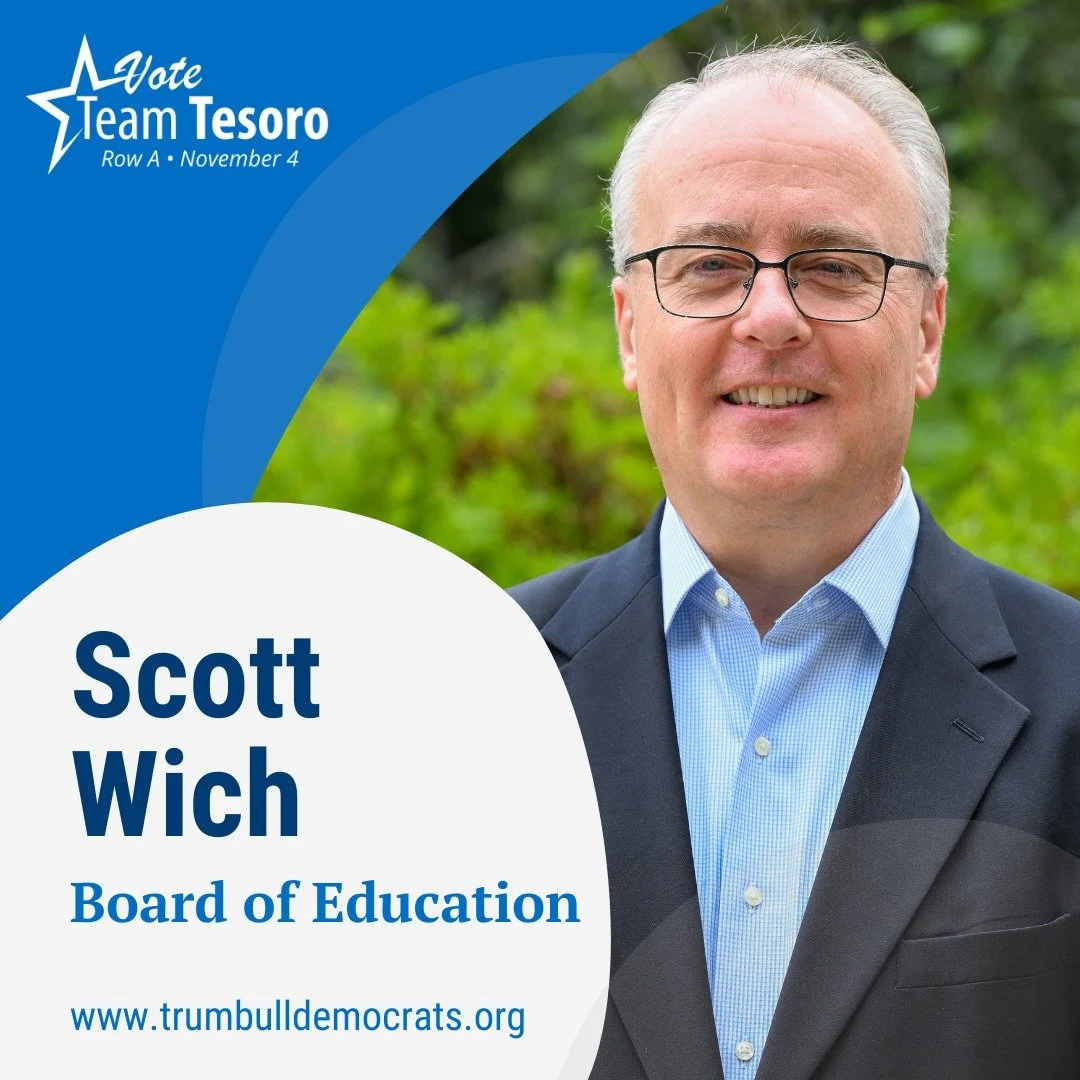A Trumbull resident for 19 years, Scott is married to his wife, Sonya, and is the proud father of two Trumbull High School graduates, Matthew and William. He is a partner at one of the nation&rsquo;s oldest labor and employment law firms, recognized 