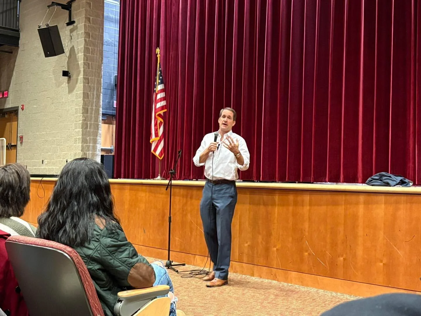 Thank you Congressman @repjimhimes for coming to Trumbull for a town hall today!