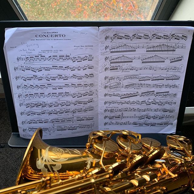 Still amazed that I memorized and performed this concerto! I guess the sky truly is the limit 
#sax #saxophone #altosaxophone #concerto #dubois #selmer #selmersaxophone #cadenza