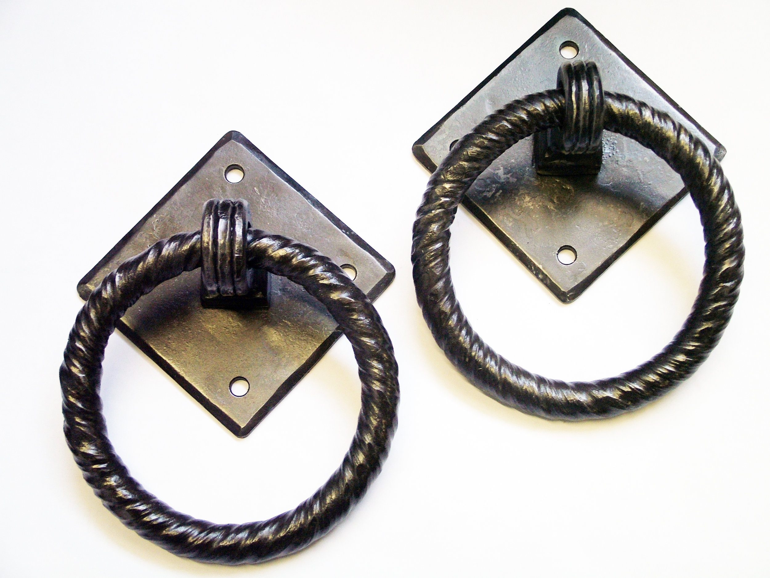 Horse Tie Rings Before Install