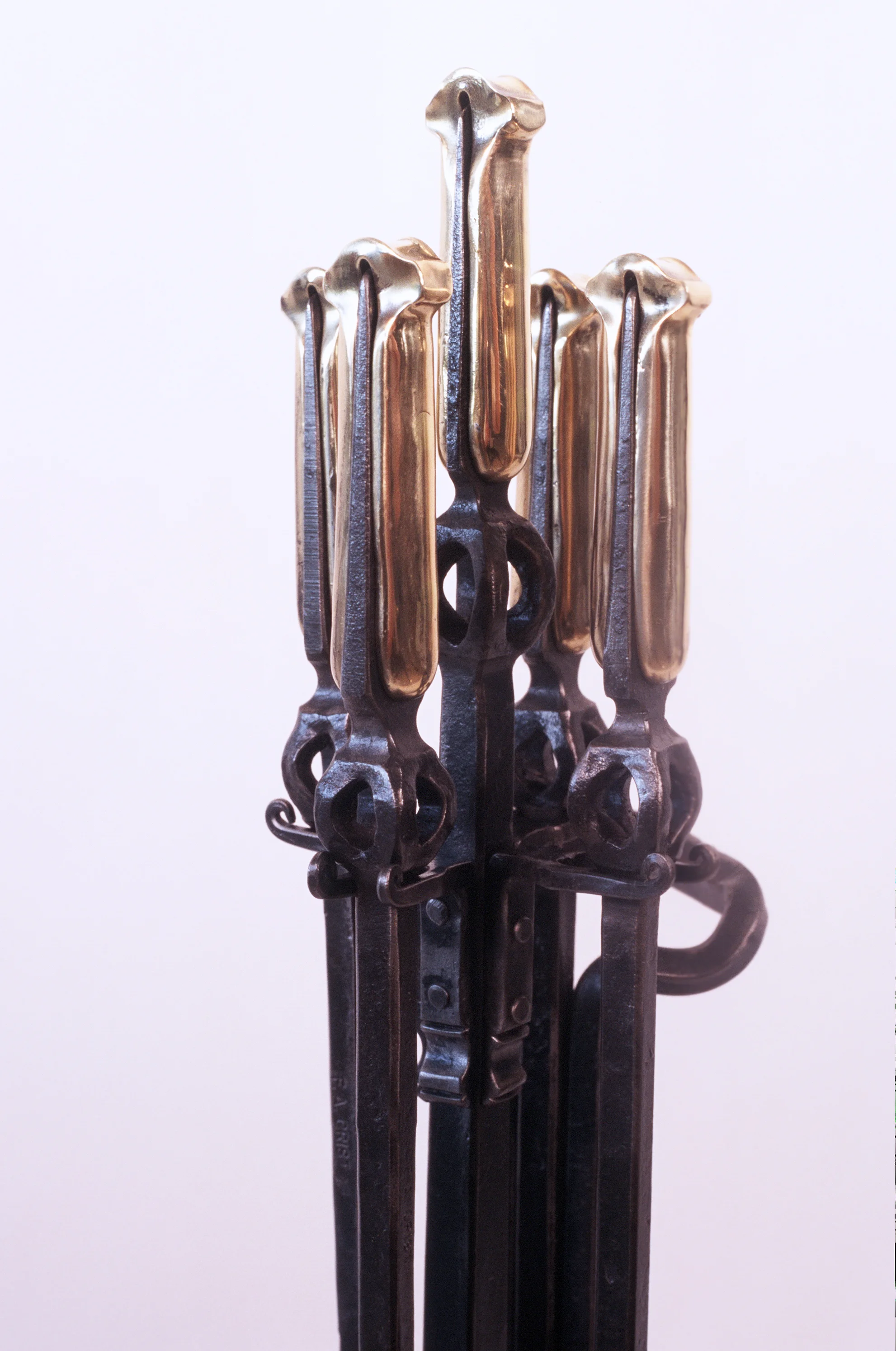 Detail of Brass Handled Tools