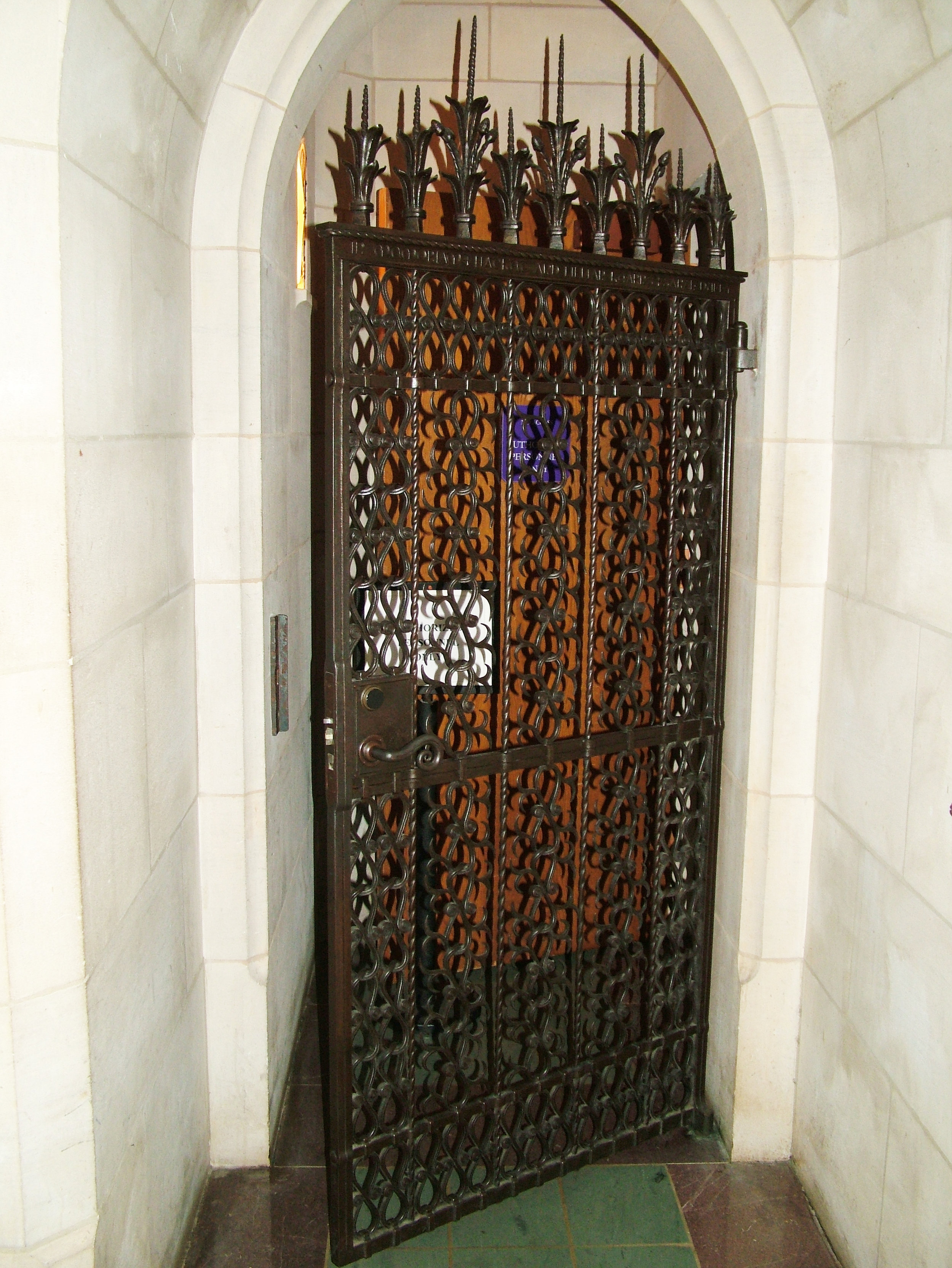Washington Cathedral Gate #2