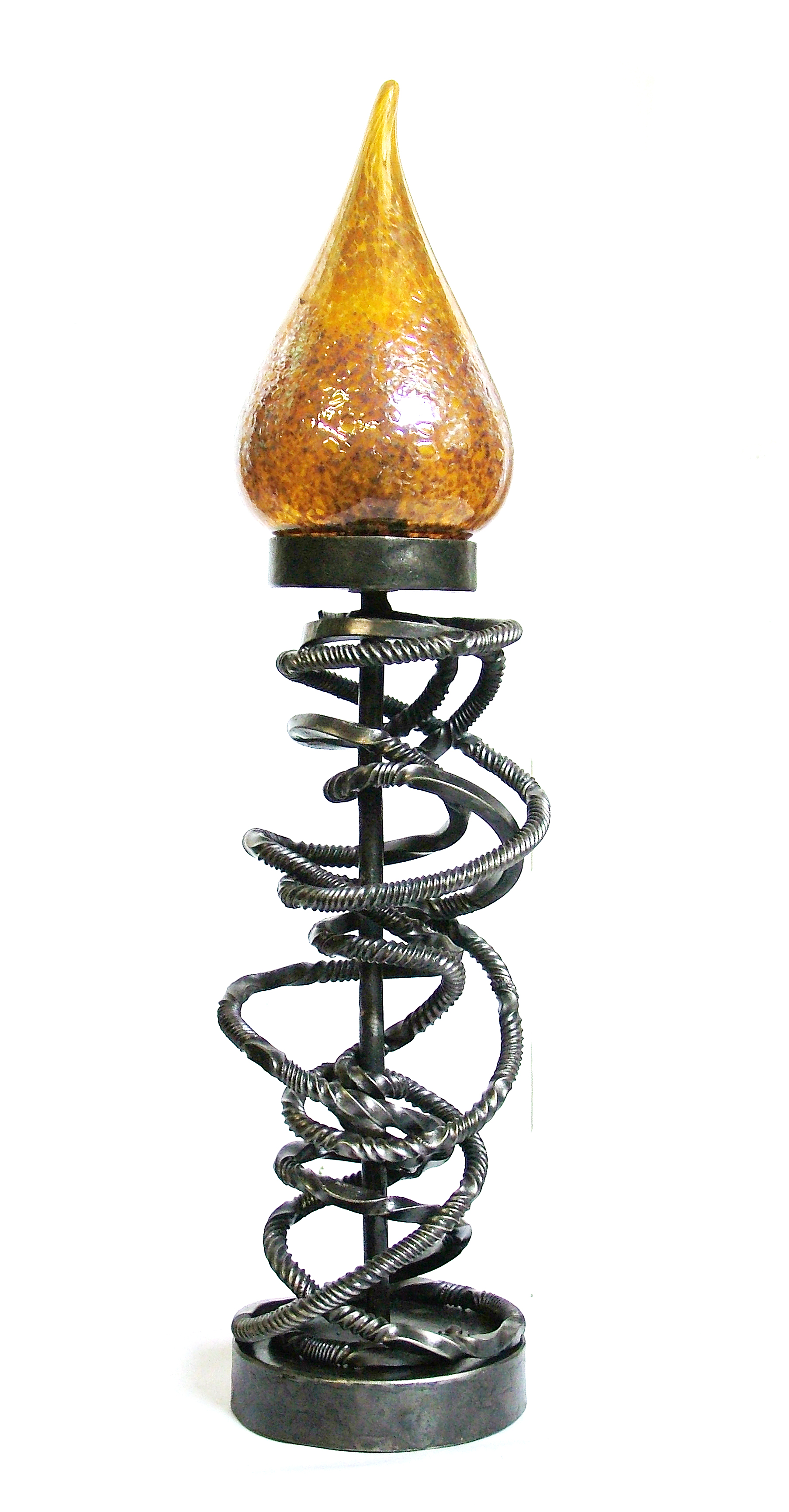 Spiral  Twisted Lamp