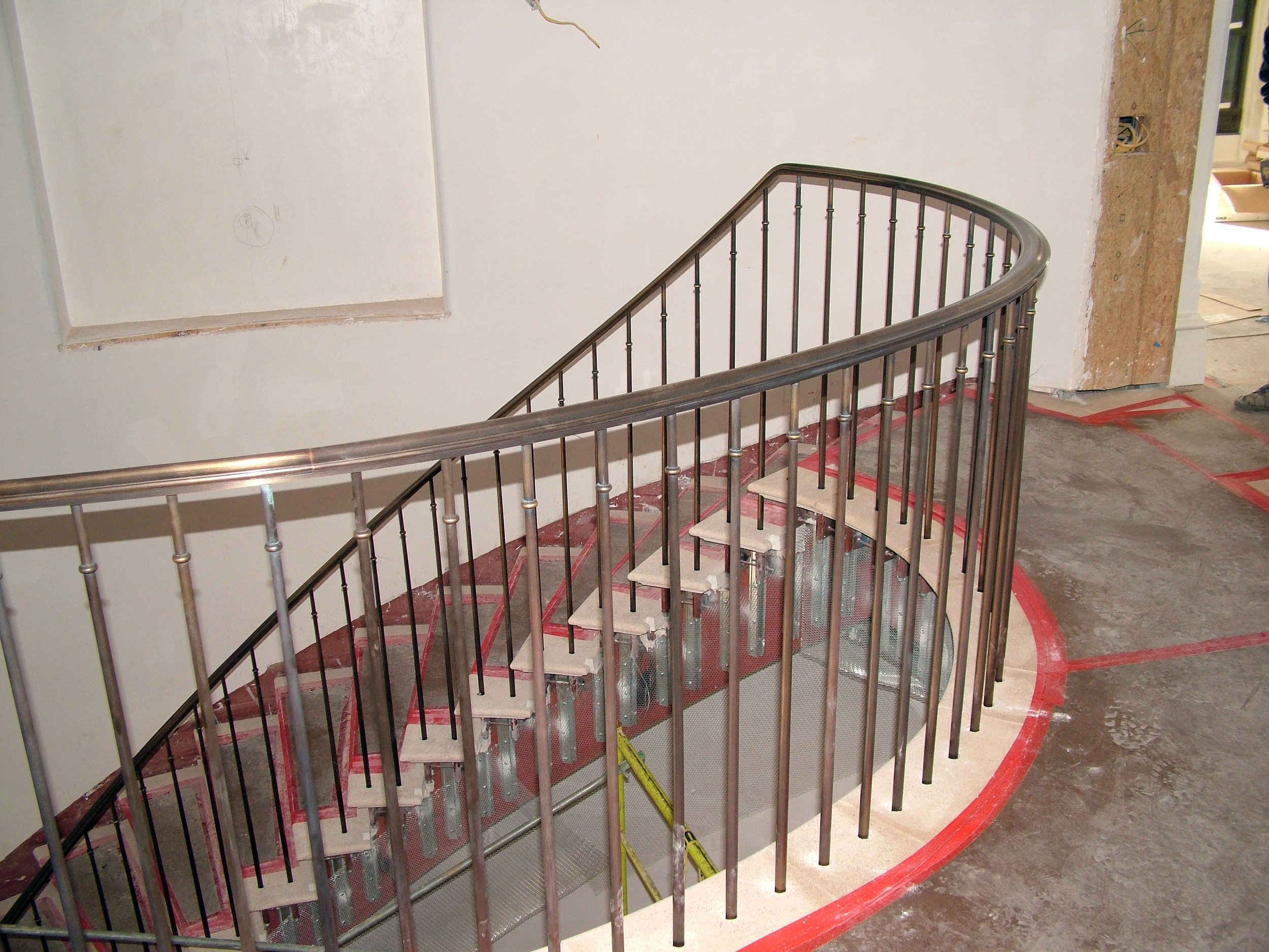 Bronze Spiral Staircase