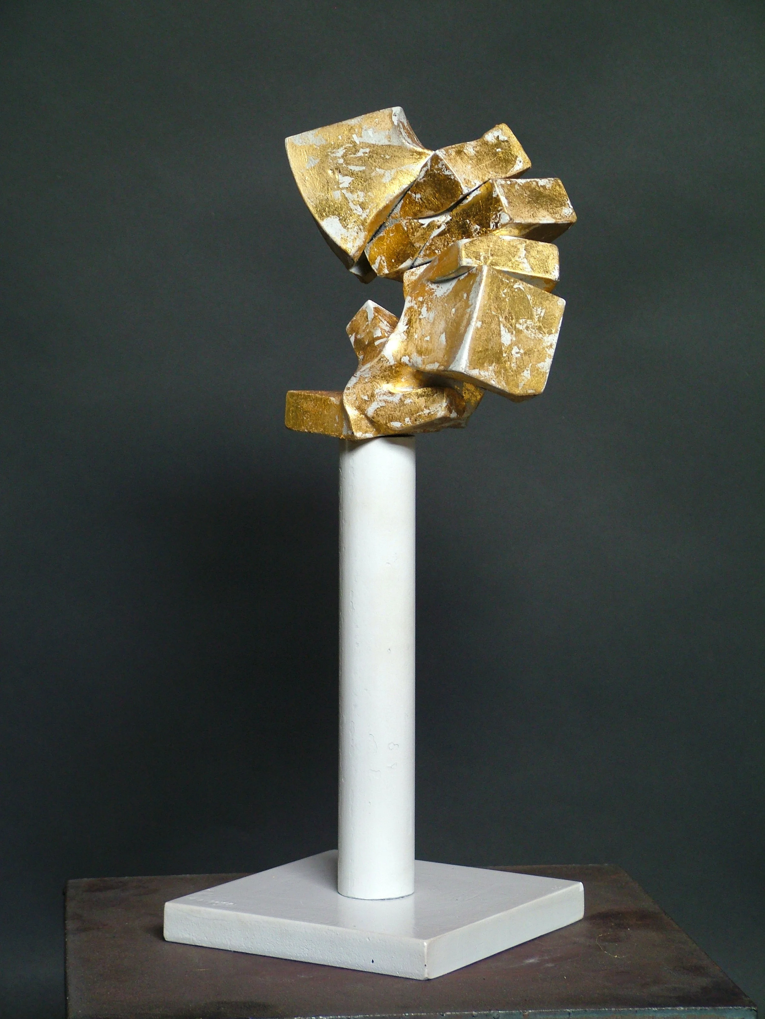 Gold Leaf Pillar #3