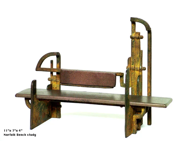 Study for Norfolk Academy bench