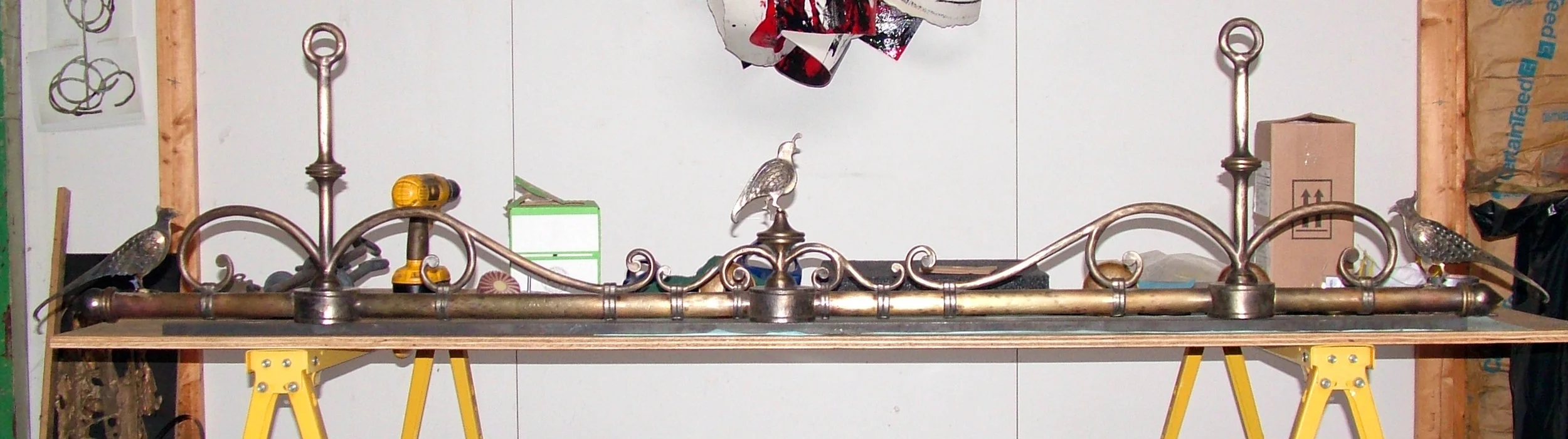 Huber Chandelier in Progress