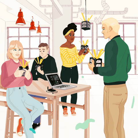 Not only is it surprisingly inspirational, it is also a creativity sparking social activity!