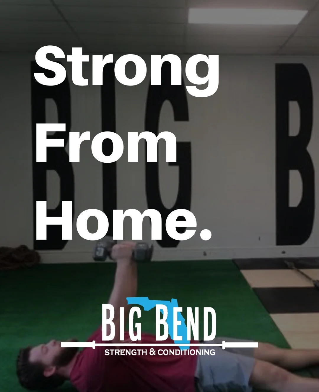 Strong From Home: Dumbbell Floor Press