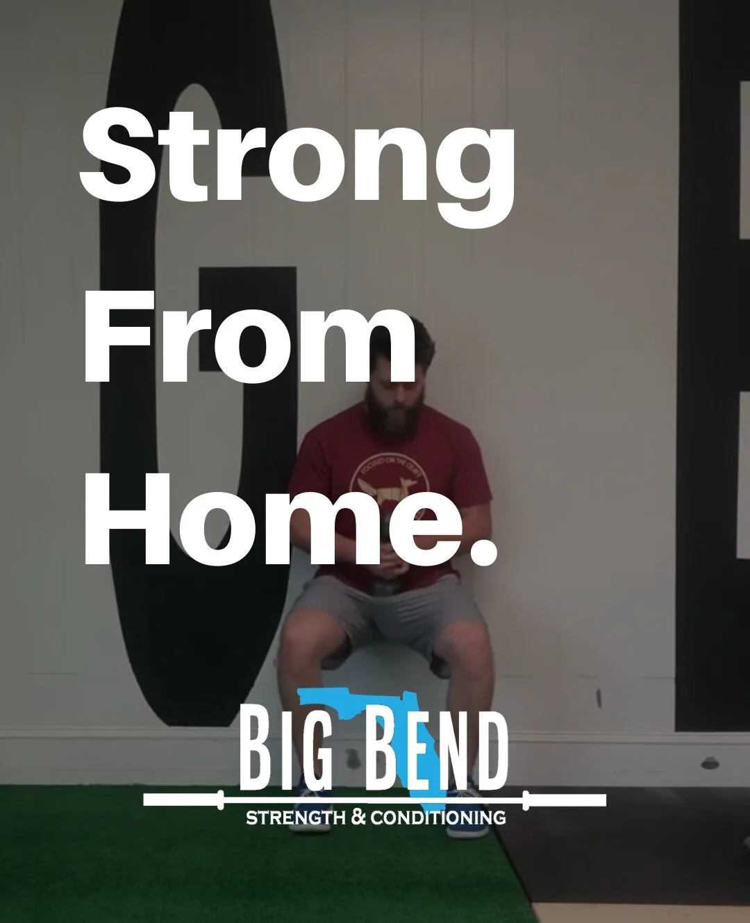 Strong From Home: Wall Sit
