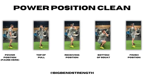 How To Clean Part 1: Power Position Clean — Big Bend Strength