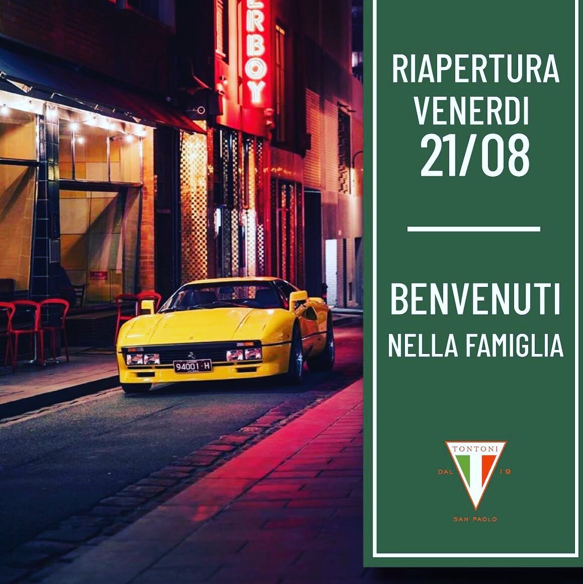 Venerdi!!! Esta sexta voltamos com novo menu #tontoni #sp #it #trattoriamoderna #tontonitrattoria