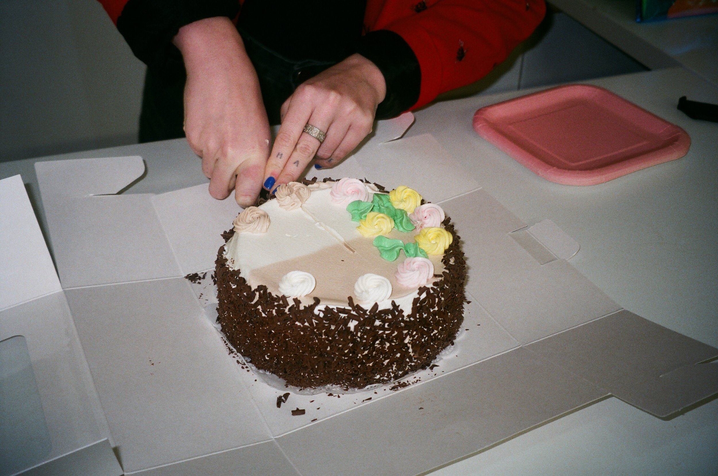 dorian eats jeanne's cake — dijon