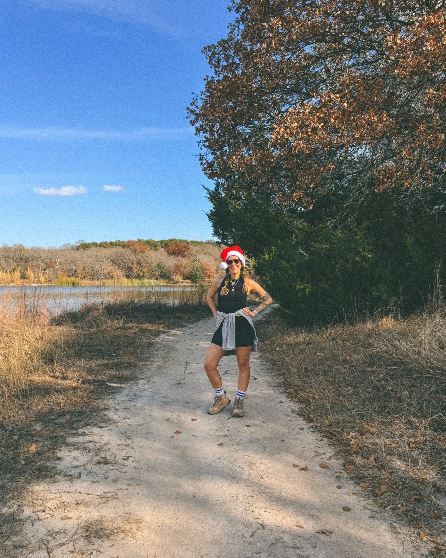 If we can&rsquo;t have snow, I&rsquo;ll take hiking with my favorite people. #christmaseve #merryruckingchristmas #happychristmas #takeahike