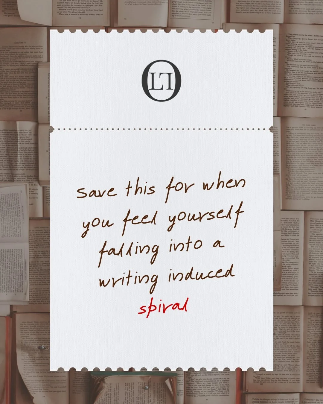 The writer&rsquo;s spiral is alive and well. Just a little reminder you aren&rsquo;t alone 👋🏼😊😭 #writerscommunity #amwri̇ti̇ng #romanceauthorsofinstagram #authorsofinsta #createmore
