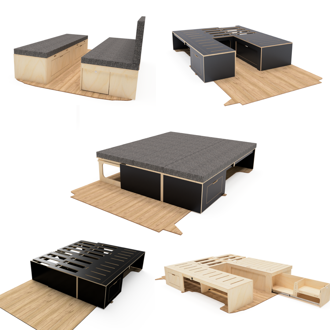 Sliding Bed & Extension Pod Bundle