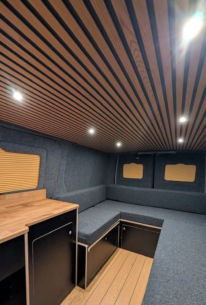 Laminated Oak Style Roof Lining - T5/T6