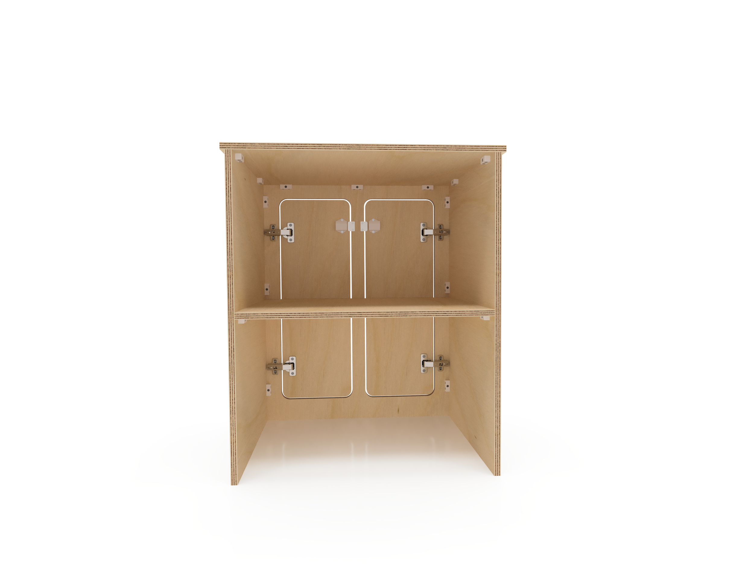 Plain Ply Side 600mm — Van Furniture