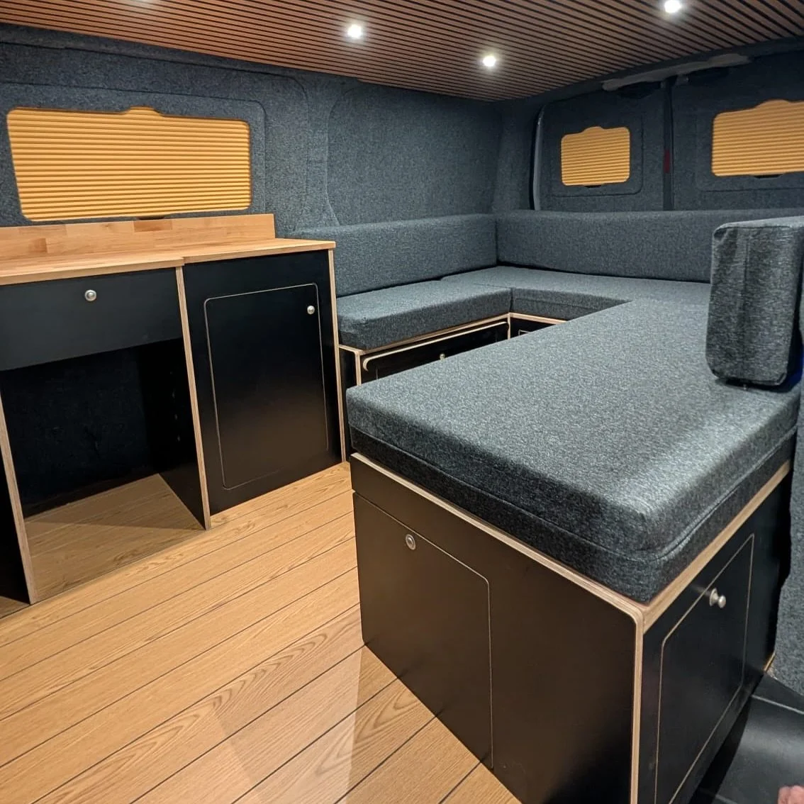 💥 NEW PRODUCT ALERT 💥

Meet the brand new U-Shape bundle from Van Furniture &mdash; designed specifically for the VW T7 and Transit Custom V710z More space, more comfort, more reasons to never leave your van.

✔️ Built to suit the updated interiors