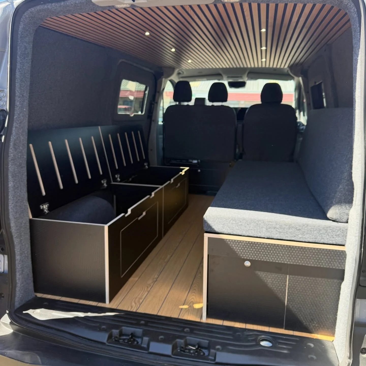 The Sliding Bed Extension Storage Pod

A game changer for a simple set up in your van with the max amount of storage and sleeping space!

This kit has been very popular since its launch earlier this month, have you ordered yours yet?

Pop us a DM if 