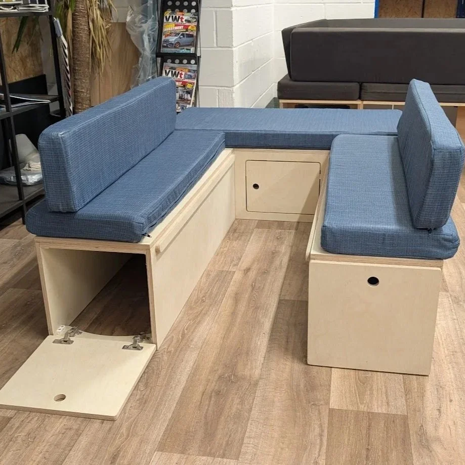 IN STOCK - Plain Birch Ply Caddy Maxi Pods Bed System with One Drawer