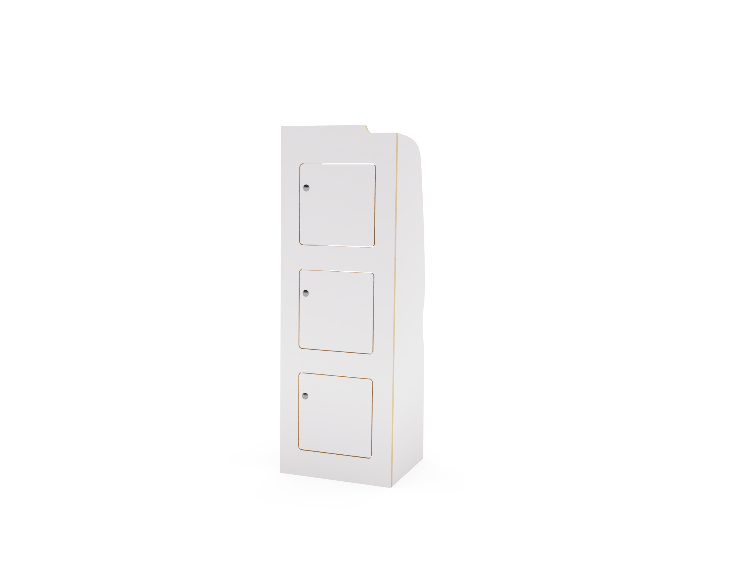 450mm T5/T6 & Squarebacked Rear Wardrobe Shelving Unit