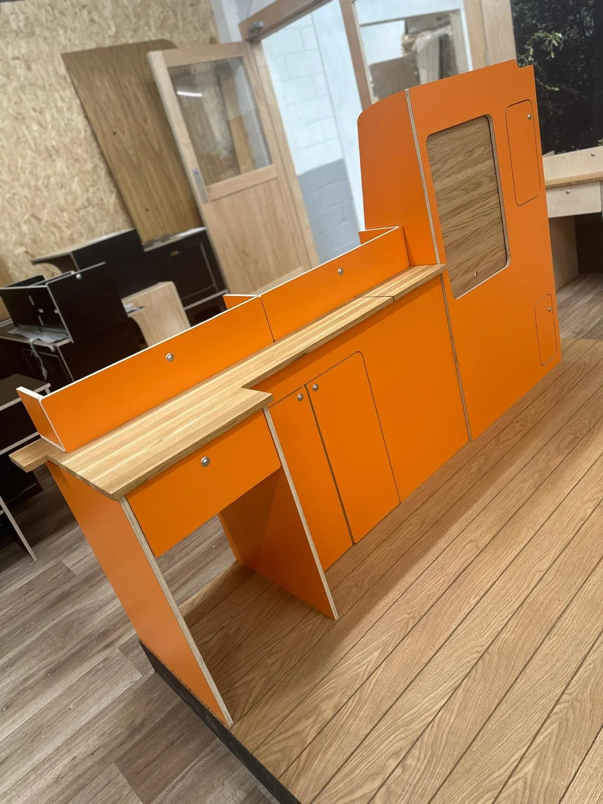 IN STOCK SWB Lightweight K2 Light Grey T5/T6 Kitchen — Van Furniture