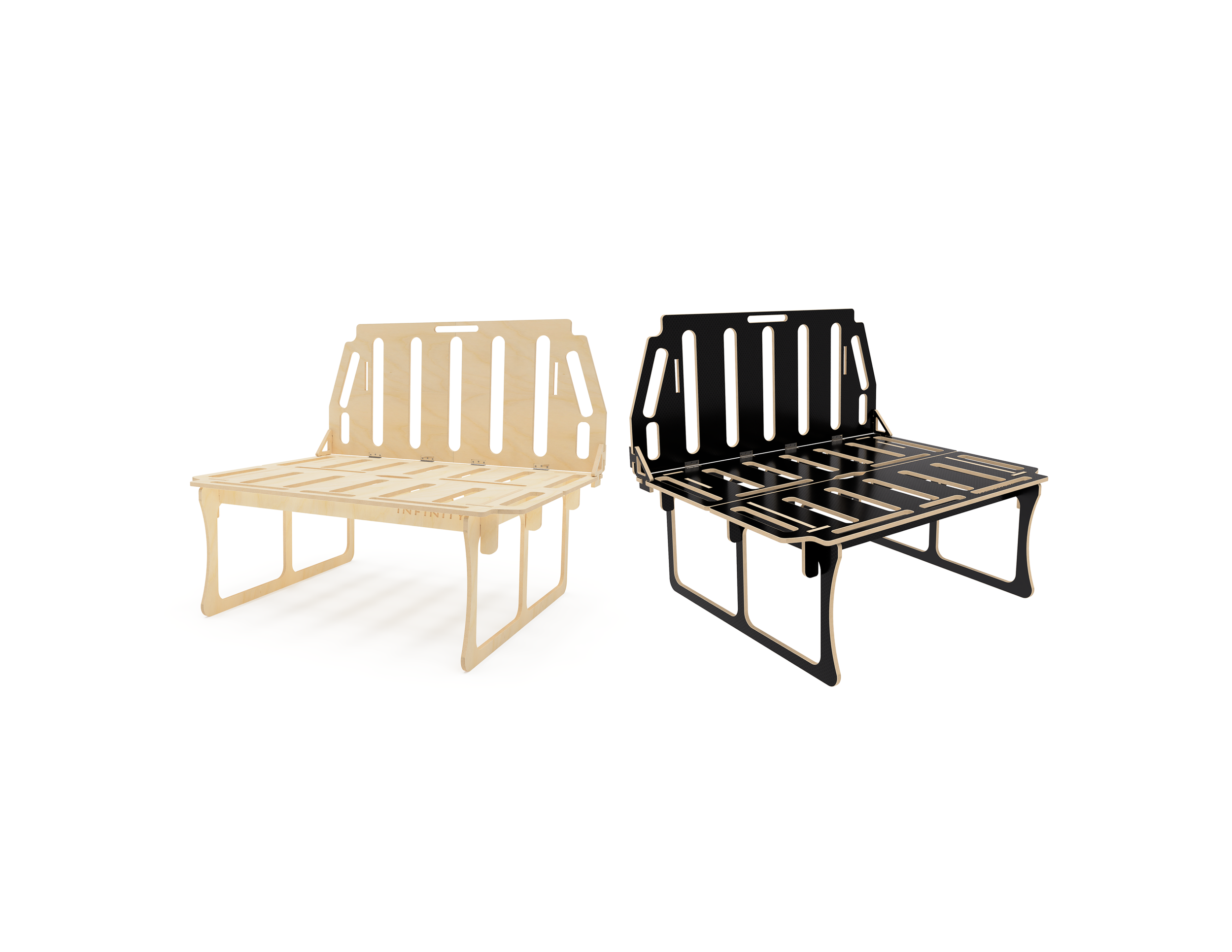 Infinity Slot Together Bed VW T5/T6 - Kombi , Shuttle & 2+1