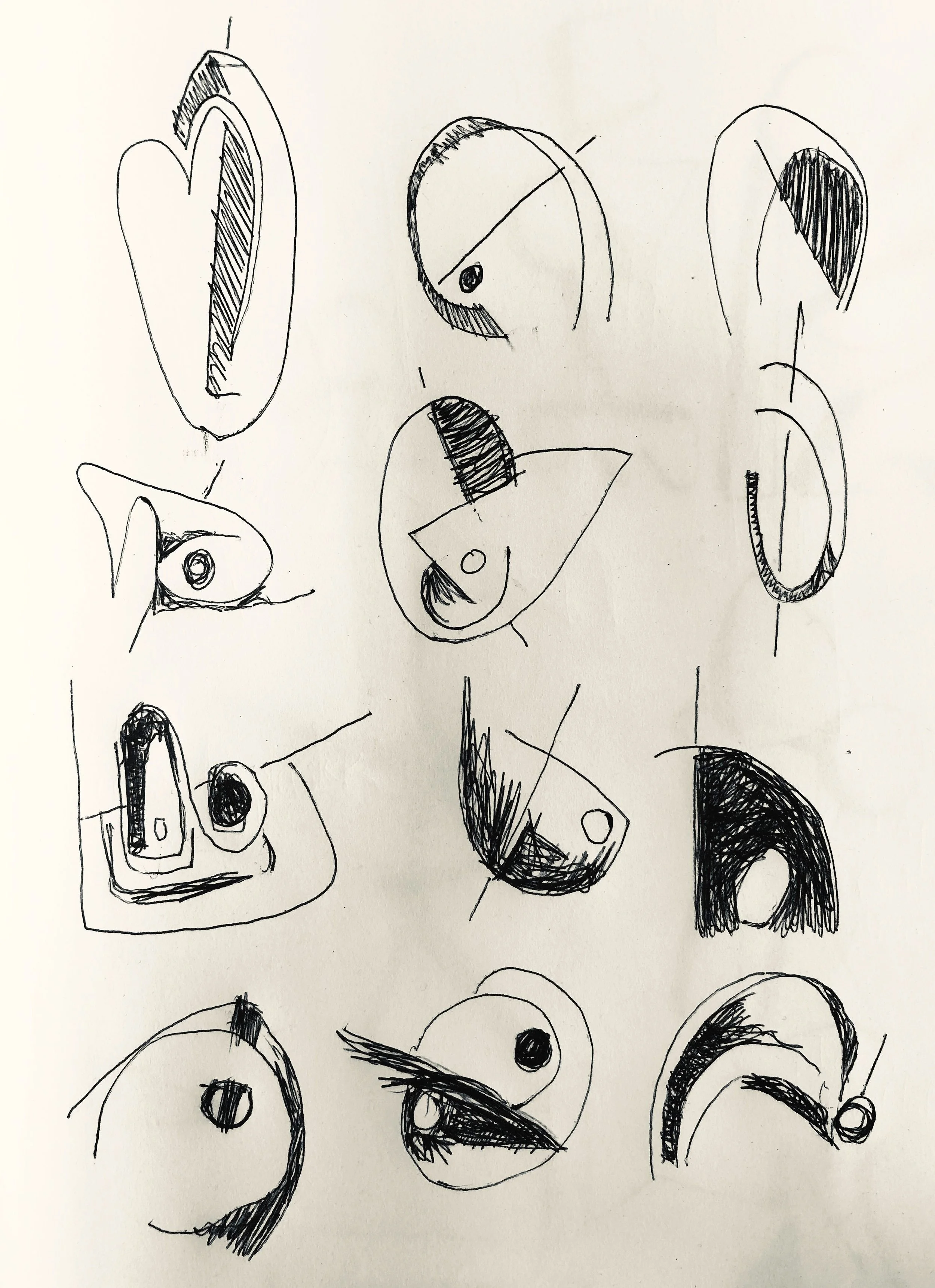 Studies for Large Scale Public Sculptures