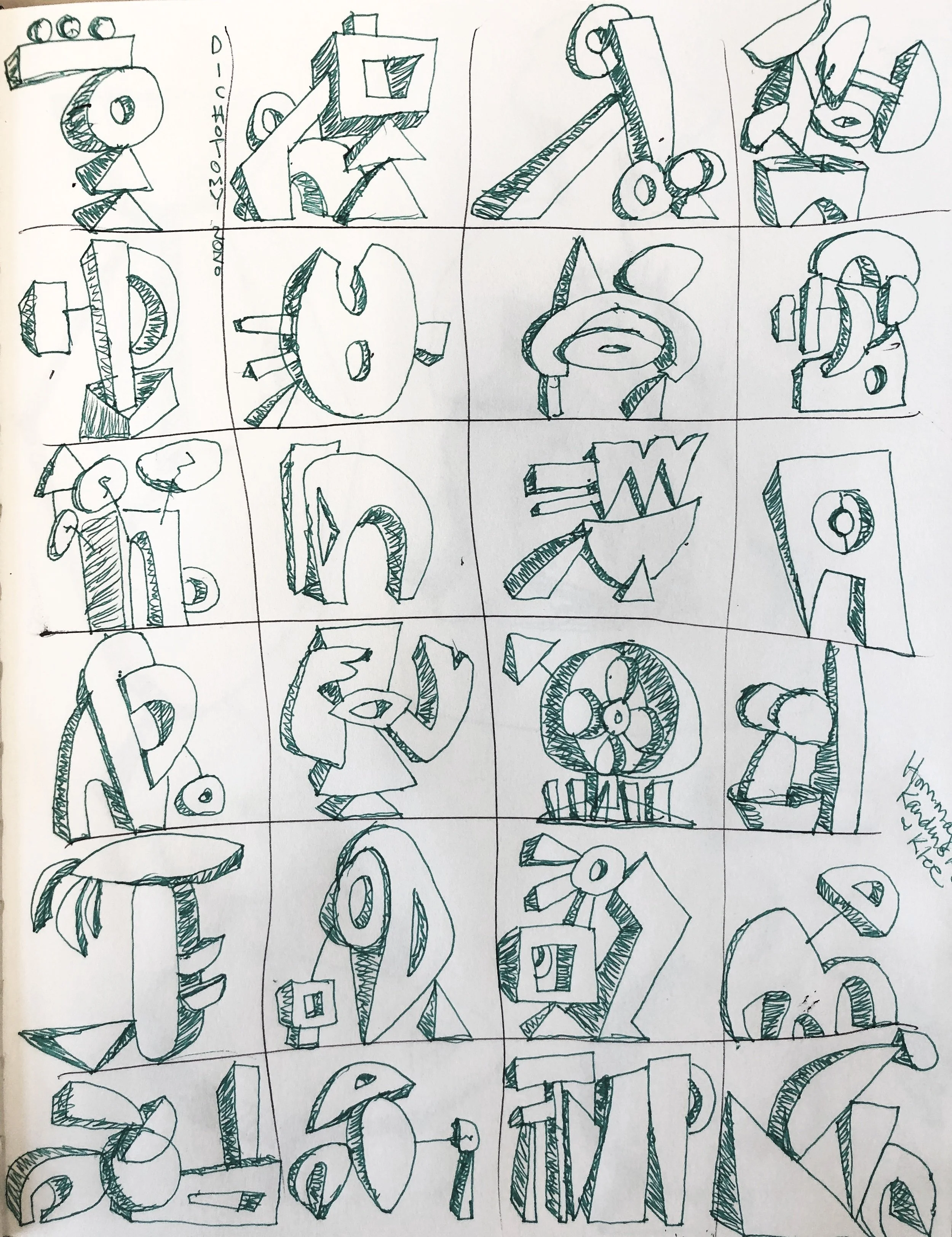 Studies for Ceramic Models for Public Sculpture