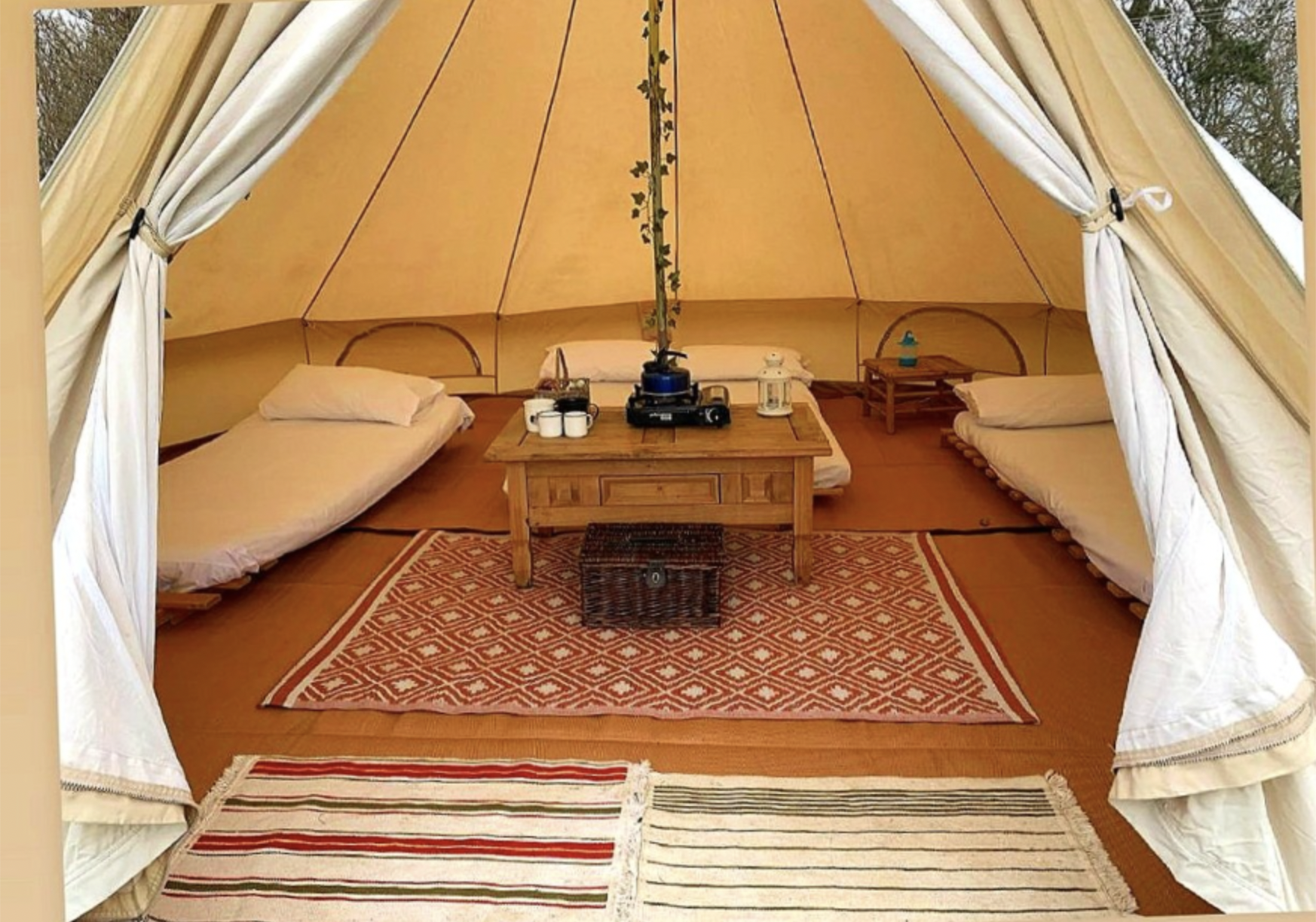 Summercamp 2026 - Lux ticket upgrade private bell tent (price ex vat)
