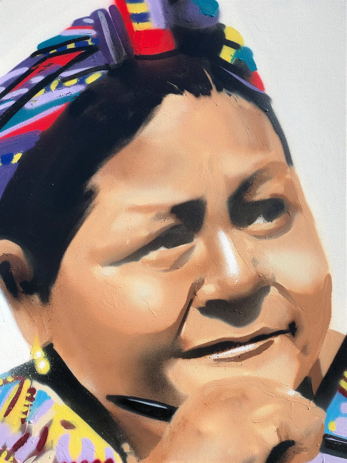 Rigoberta Menchu Canvas
