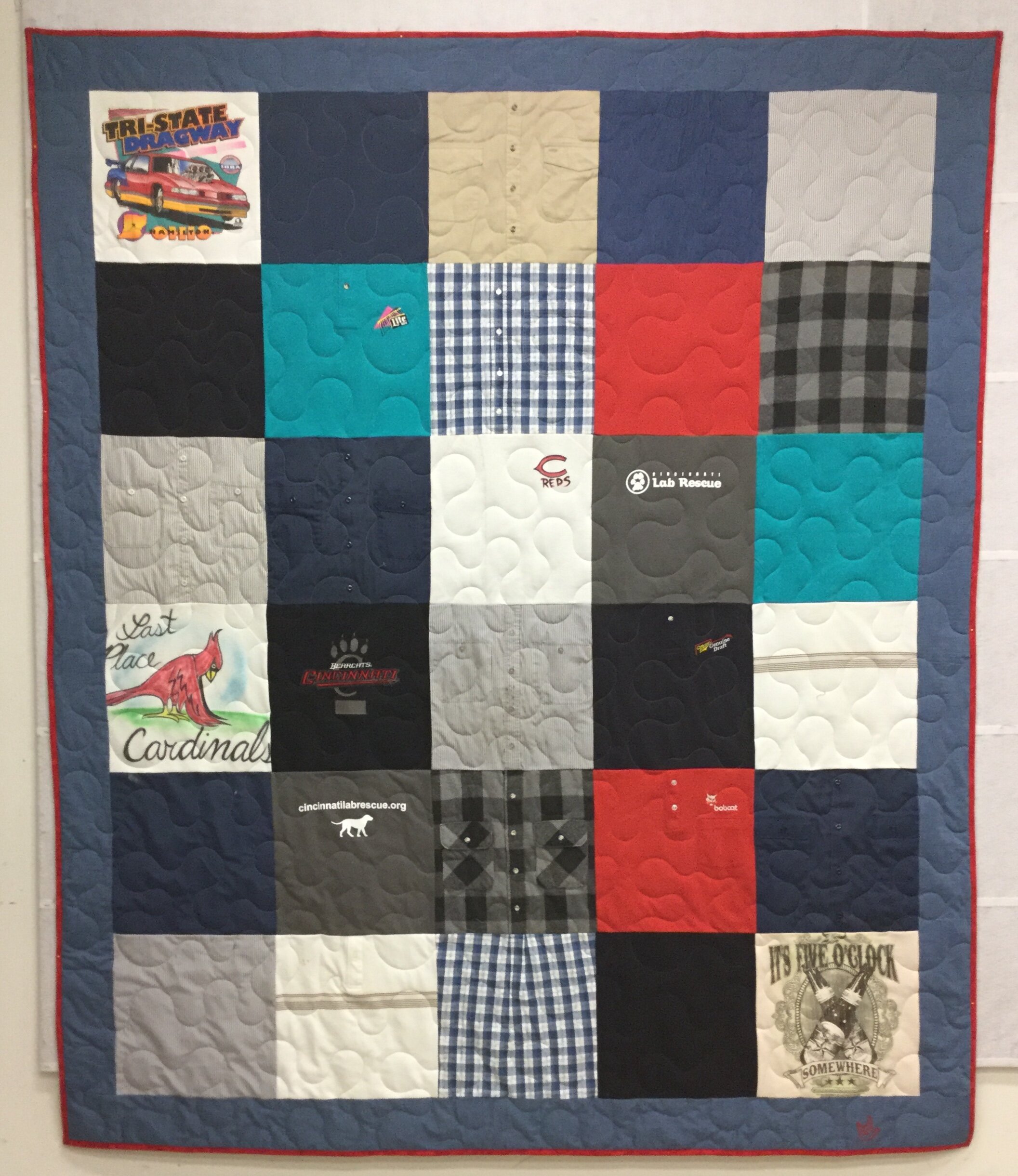 Memory TShirt Quilt Gallery — Keepsake TShirt Quilts & Blankets