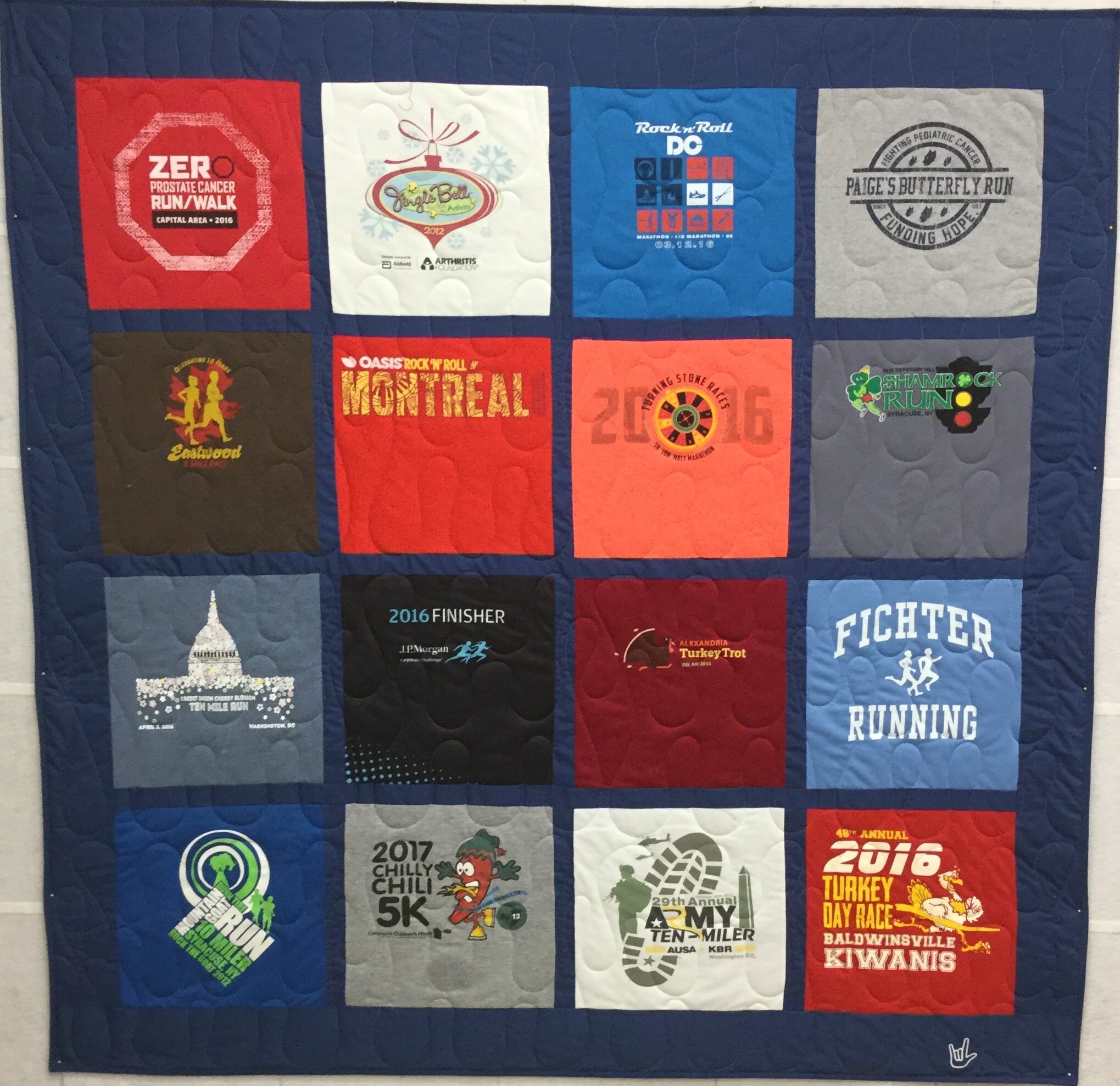 Memory TShirt Quilt Gallery — Keepsake TShirt Quilts & Blankets