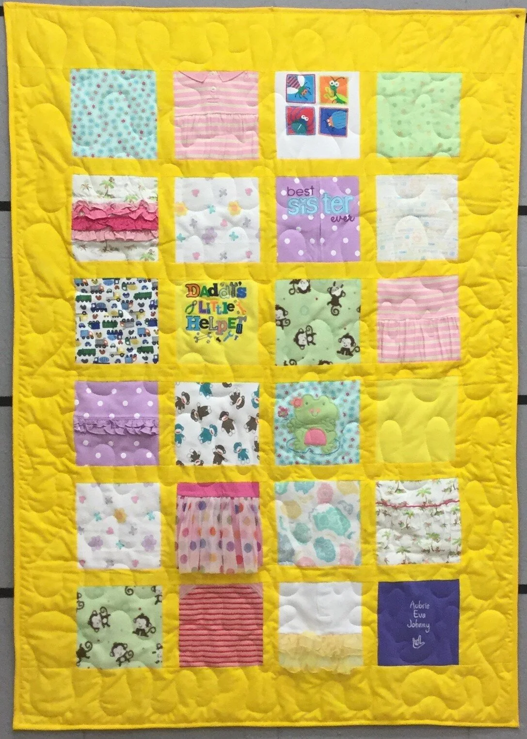 Family TShirt Quilt Gallery — Keepsake TShirt Quilts & Blankets
