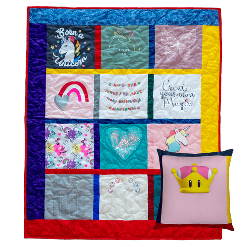 Shop Quilts — Keepsake TShirt Quilts & Blankets