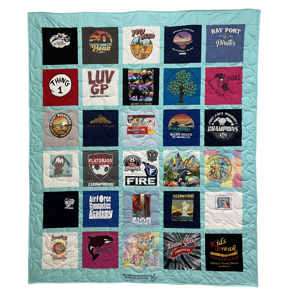 Shop Quilts — Keepsake TShirt Quilts & Blankets