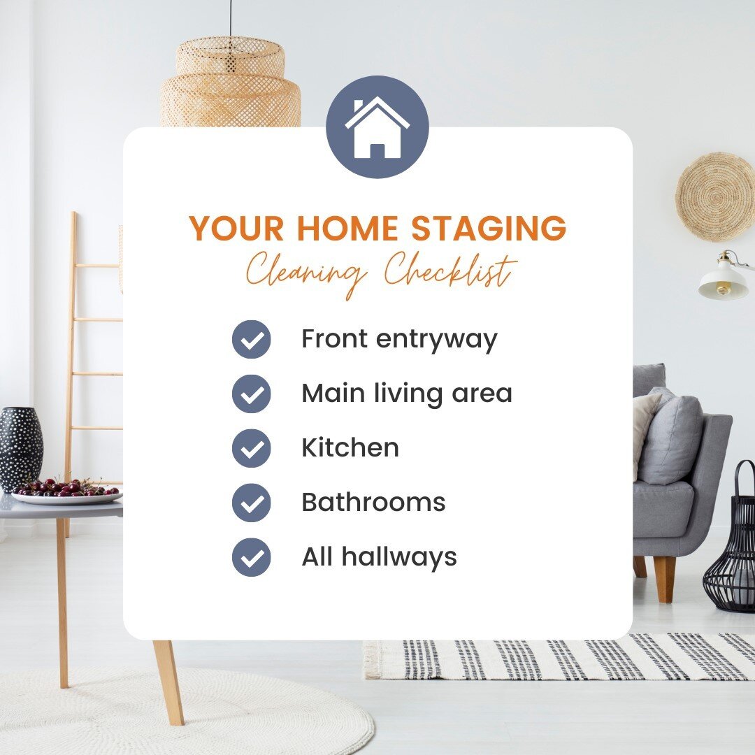 Staging is everything when it comes to presenting a home for sale! Don't forget to clean these important areas of your home before your next showing so you can help buyers really imagine making it theirs.⠀⠀⠀⠀⠀⠀⠀⠀⠀
⠀⠀⠀⠀⠀⠀⠀⠀⠀
Want more #HomeSellingTips