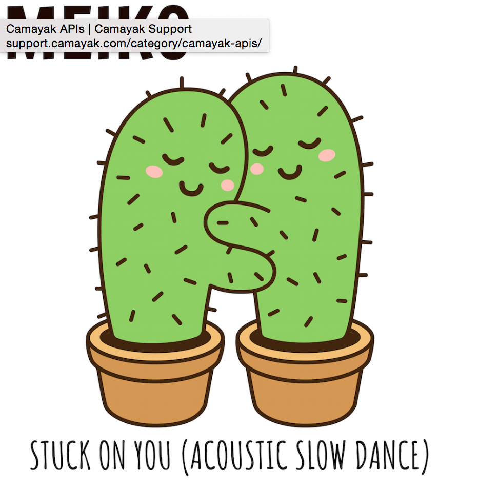 "Stuck on You" (acoustic version)  now available!