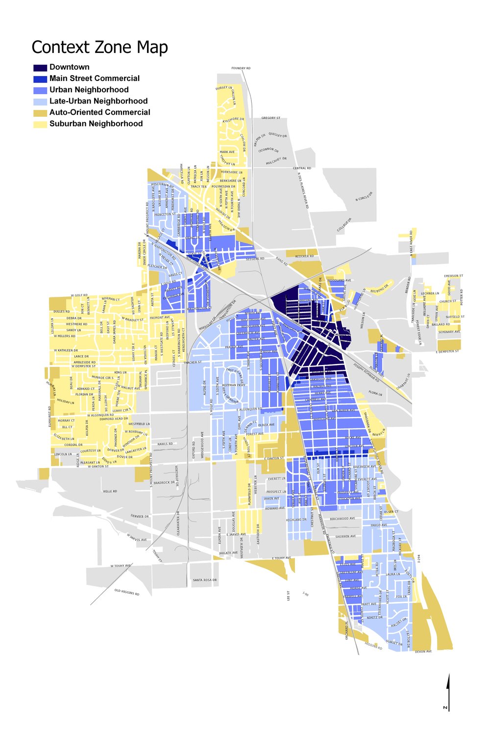 Des Plaines Zoning Map Des Plaines Fbc — Farr Associates Des Plaines Zoning Map Des Plaines Fbc — Farr Associates