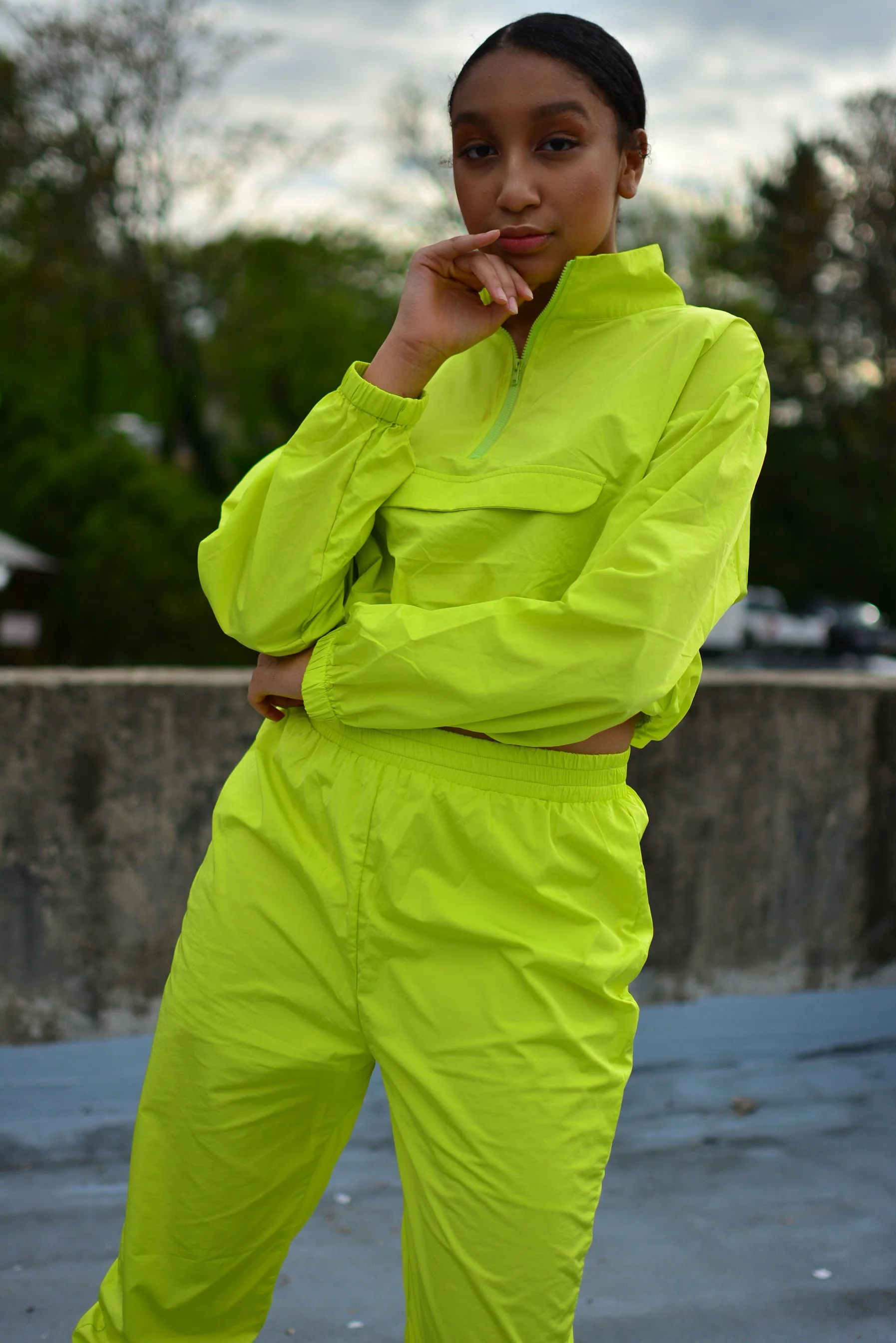 lime tracksuit