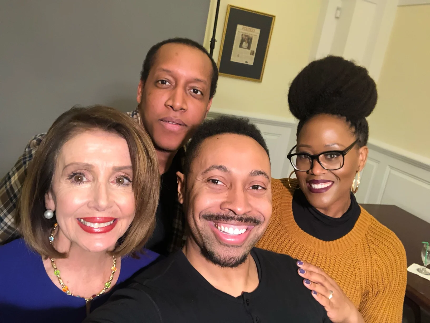 Makeup for Speaker Nancy Pelosi