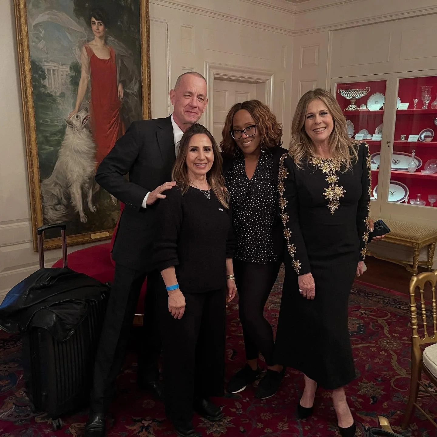 I still remember walking through the East Wing of the White House, The People&rsquo;s House, feeling an overwhelming sense of honor, reverence, and pride. 

It was March 2023 and I was there doing makeup for Rita Wilson, who, along with Tom Hanks, ha