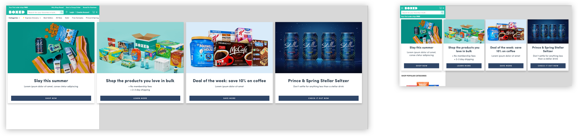 Final Responsive Banner - iPad and iPhone