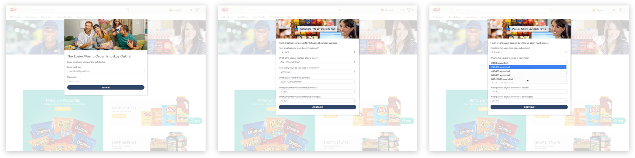 Gated Login Flow
