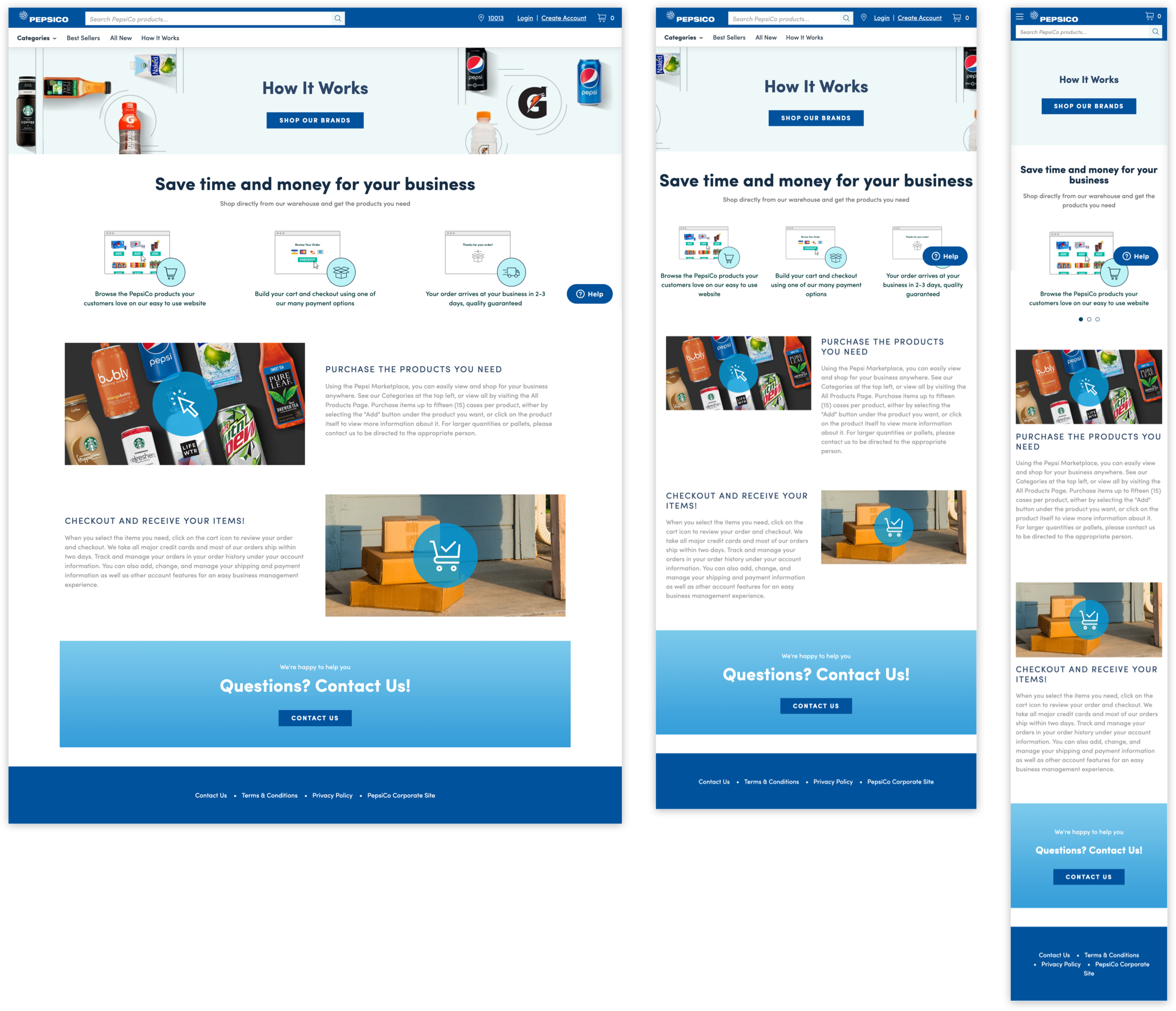 About / How it works page