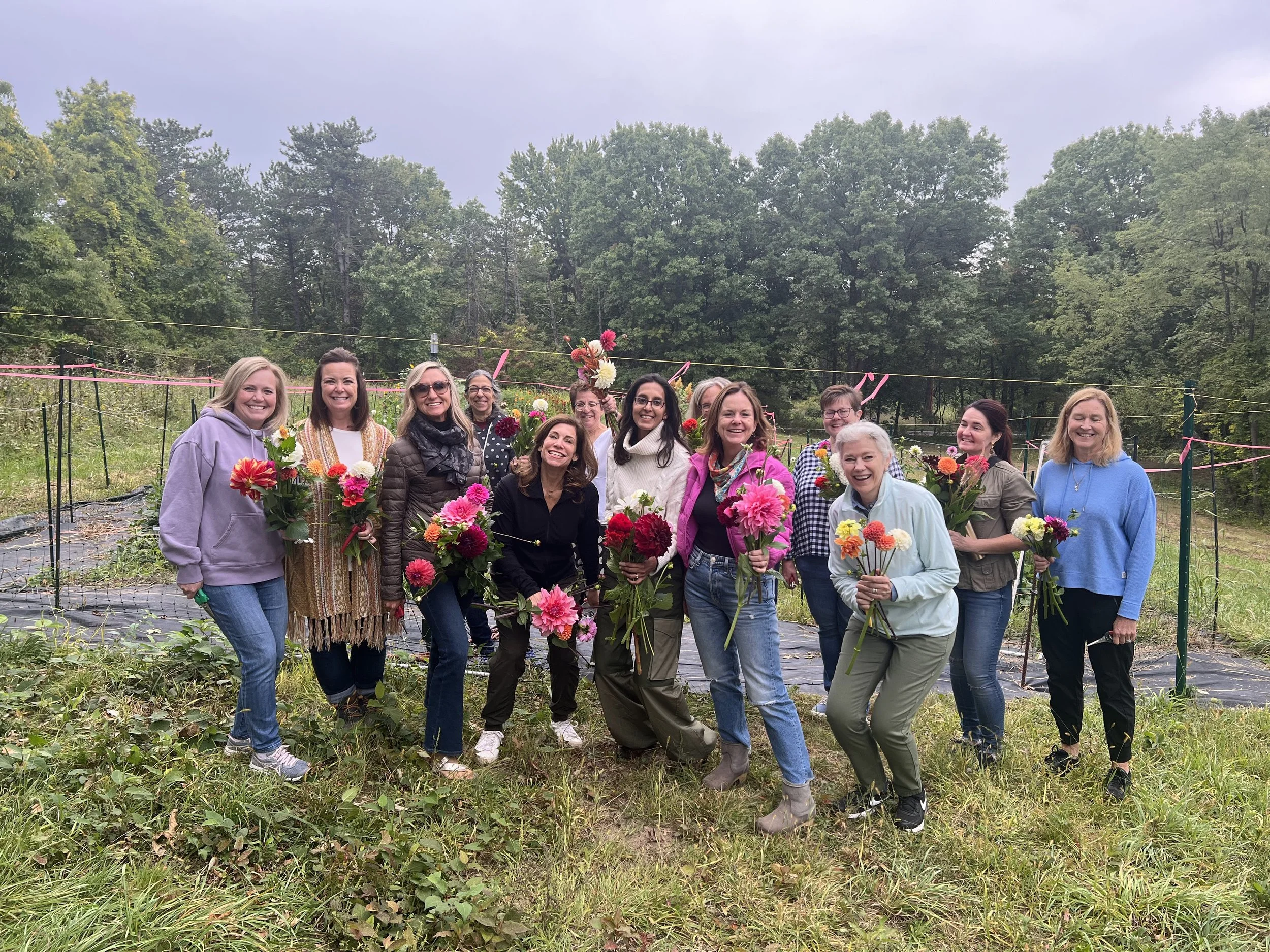 Blooming Flowers-  Dahlia Arrangement Workshop